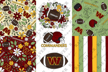 Load image into Gallery viewer, Football Hair Accessories