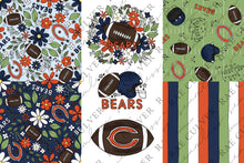 Load image into Gallery viewer, Football Hair Accessories