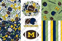Load image into Gallery viewer, Football Hair Accessories