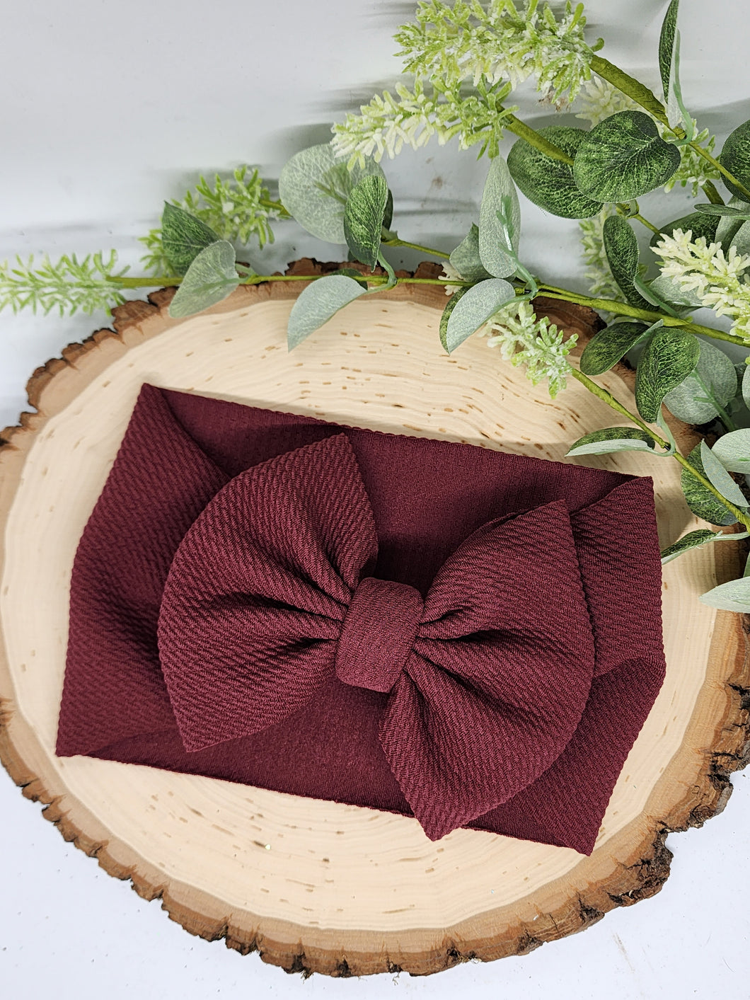 Solid Fall Marsala Bows - All Styles and Sizes