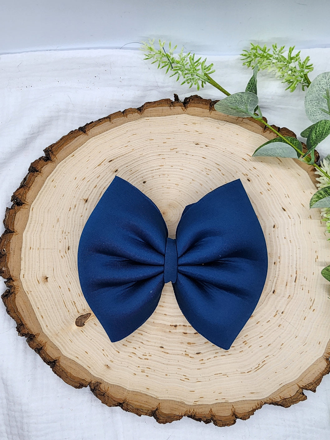 Large Fabric Bow (Puff)