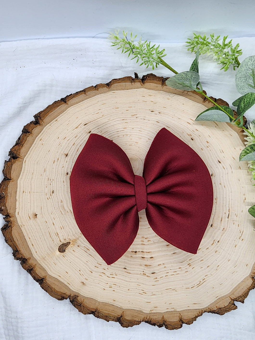 Large Fabric Bow (Puff)