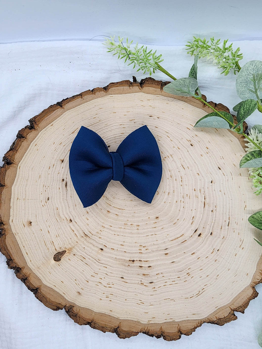 Small Fabric Bow (Puff)