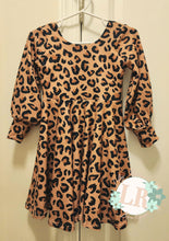 Load image into Gallery viewer, 2T Leopard Twirl Dress
