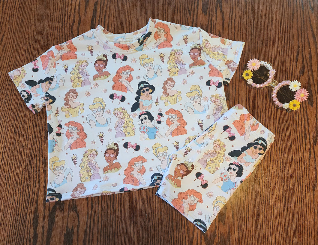 12/18m Oversized T & Bikers Set