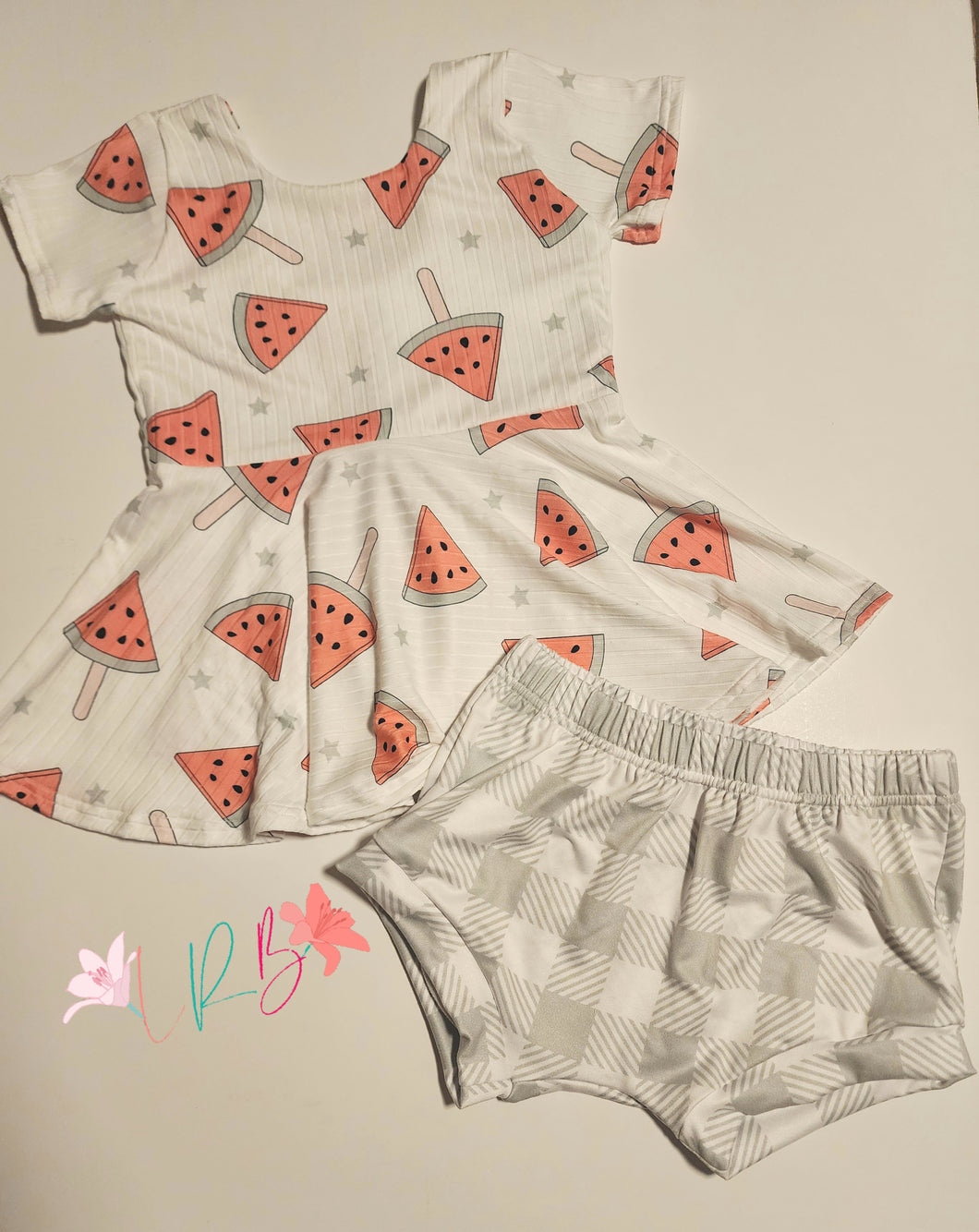 4T Peplum Top/Shorties