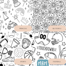 Load image into Gallery viewer, "Color Me" Blankets
