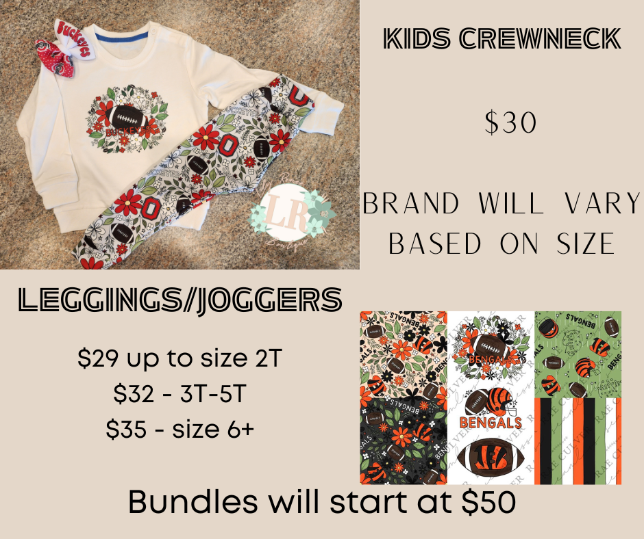 Kids Football Crewneck / Set