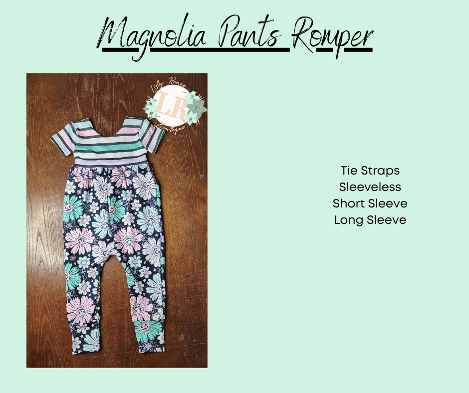 Magnolia Pants Romper