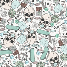 Load image into Gallery viewer, Mint Skateboard Skulls
