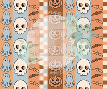 Load image into Gallery viewer, Blue Brown Fall Stripes
