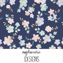 Load image into Gallery viewer, Mermaid Floral Navy
