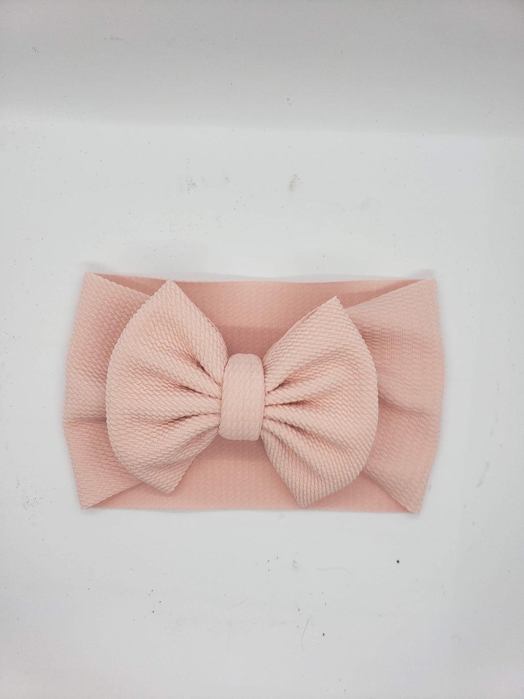 Solid Pastel Pink Bows - All Styles and Sizes