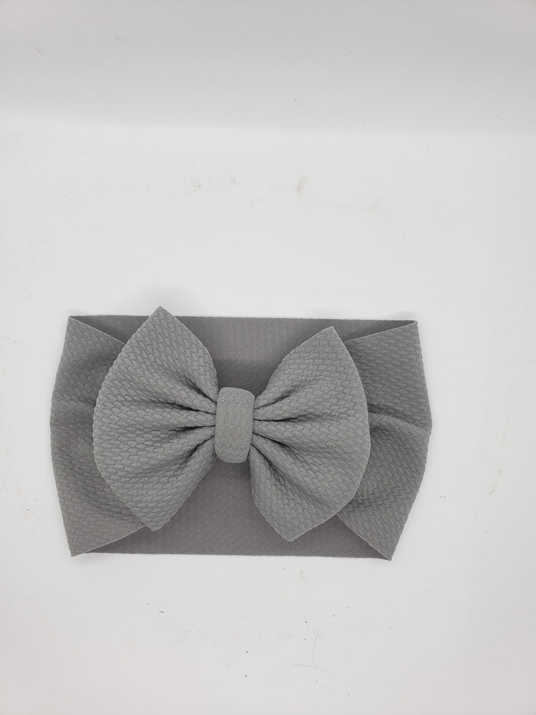 Solid Gray Bows - All Styles and Sizes