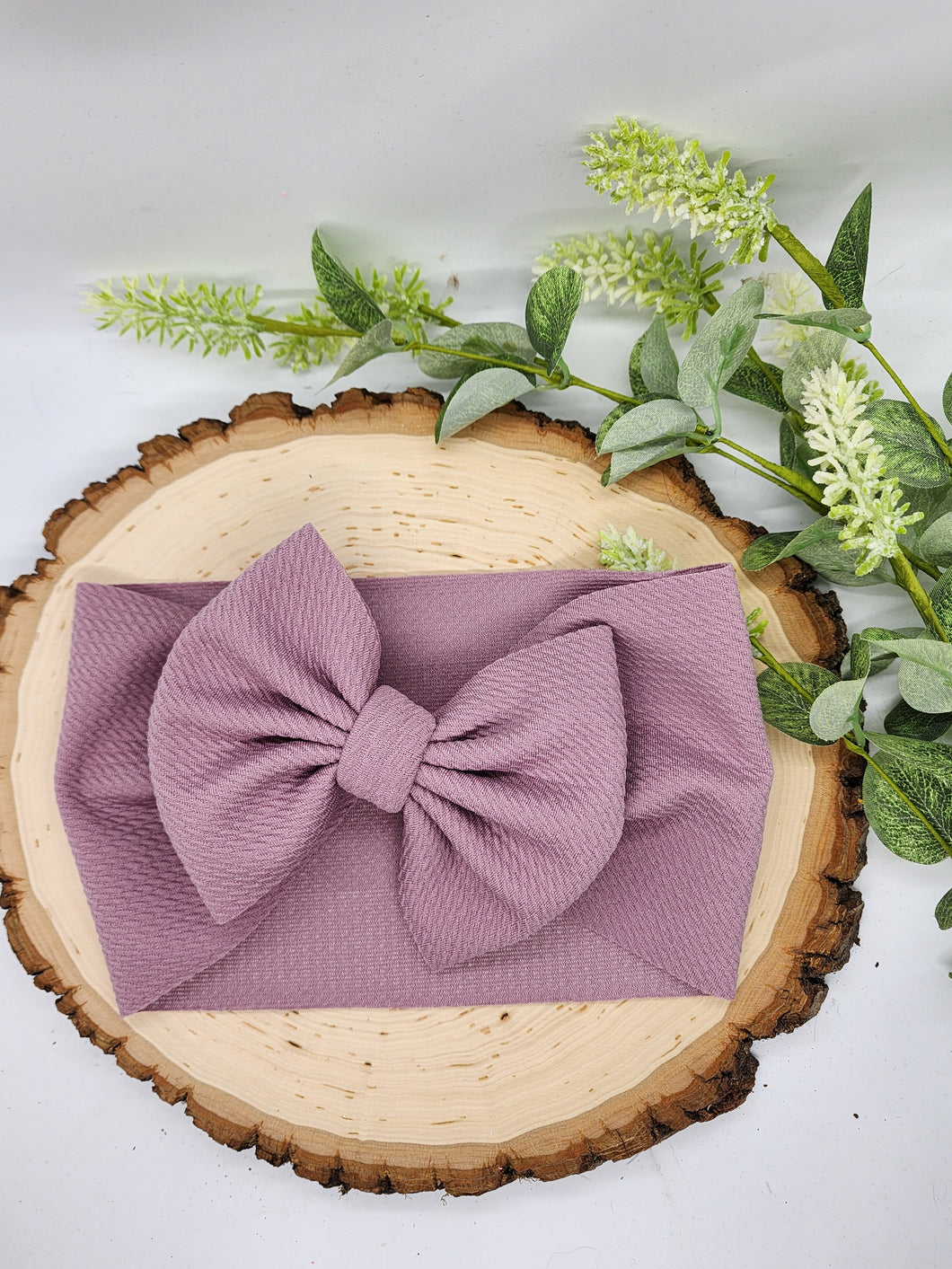 Solid Purple Gray Bows - All Styles and Sizes